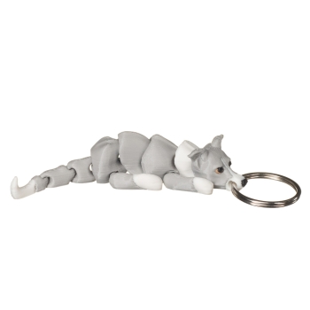 Brelok 3D chart włoski elegancki pies